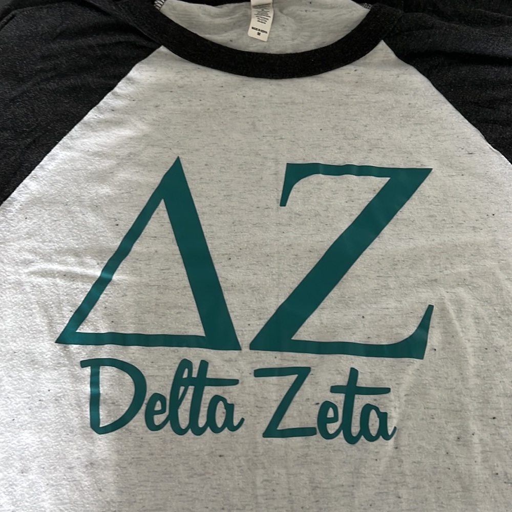 Delta Zeta Raglan - Picture 2 of 4